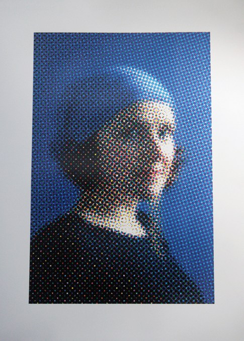 Klodetta. 4 colour Silk screen, image size 60cmx40cm. 2013